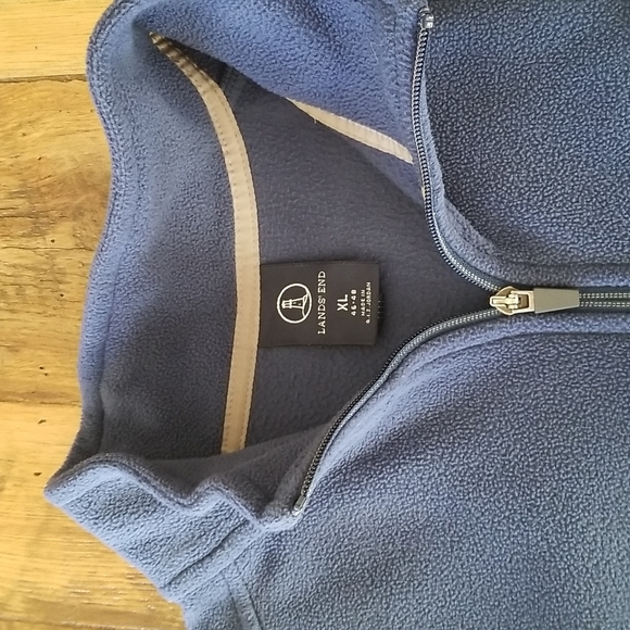 Land's End 3/4 zip fleece - Picture 2 of 4